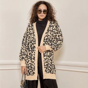 🔥LULU’s BALLOON SLEEVE CARDIGAN🔥 size small